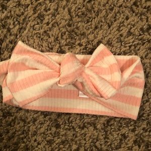 Lou Lou & Company Pink Striped Headband